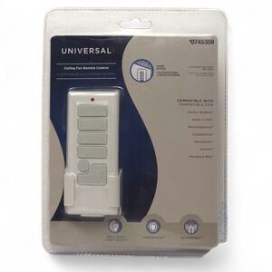 Harbor Breeze 40837 Universal Ceiling Fan Remote Control Kit 0745359
